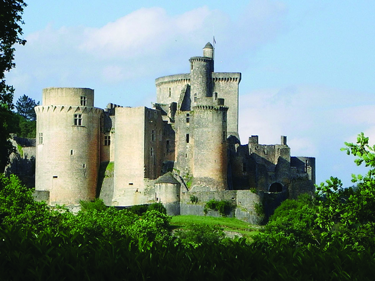 Château de Bonaguil à Saint-Front-sur-Lémance