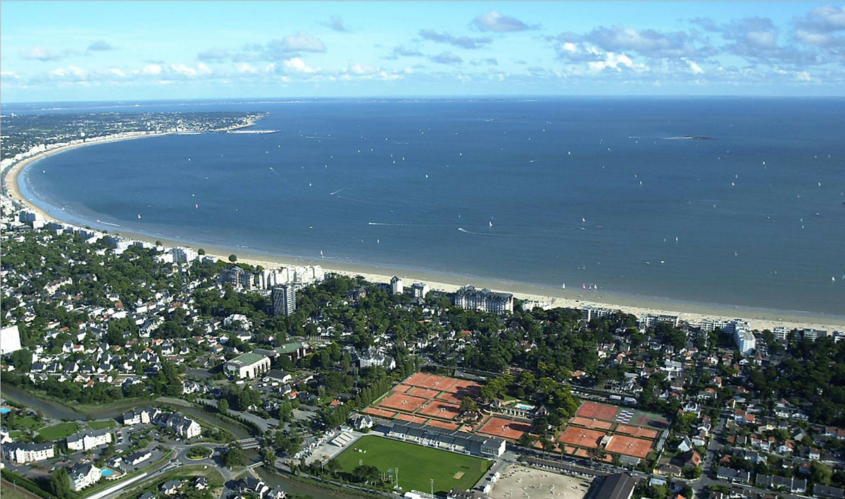 La ville de La Baule