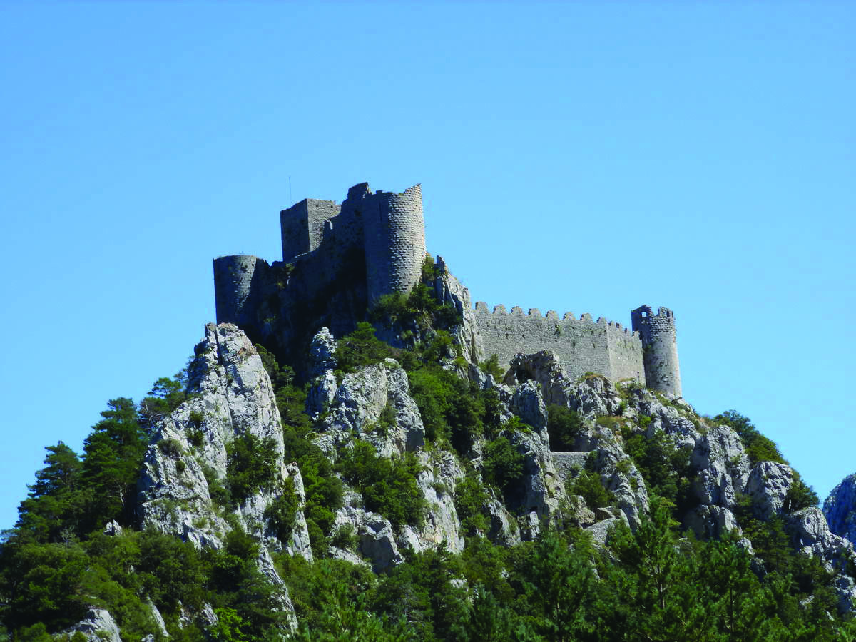 Le Château de Puilaurens à Lapradelle