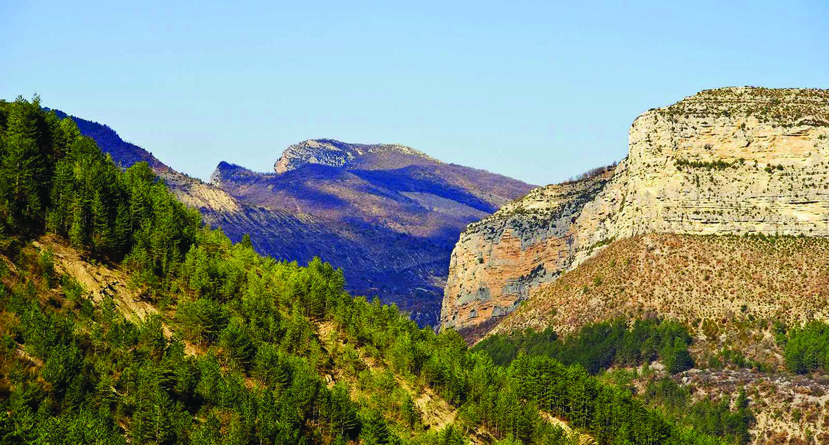 Les Baronnies dans la Drome Provenale