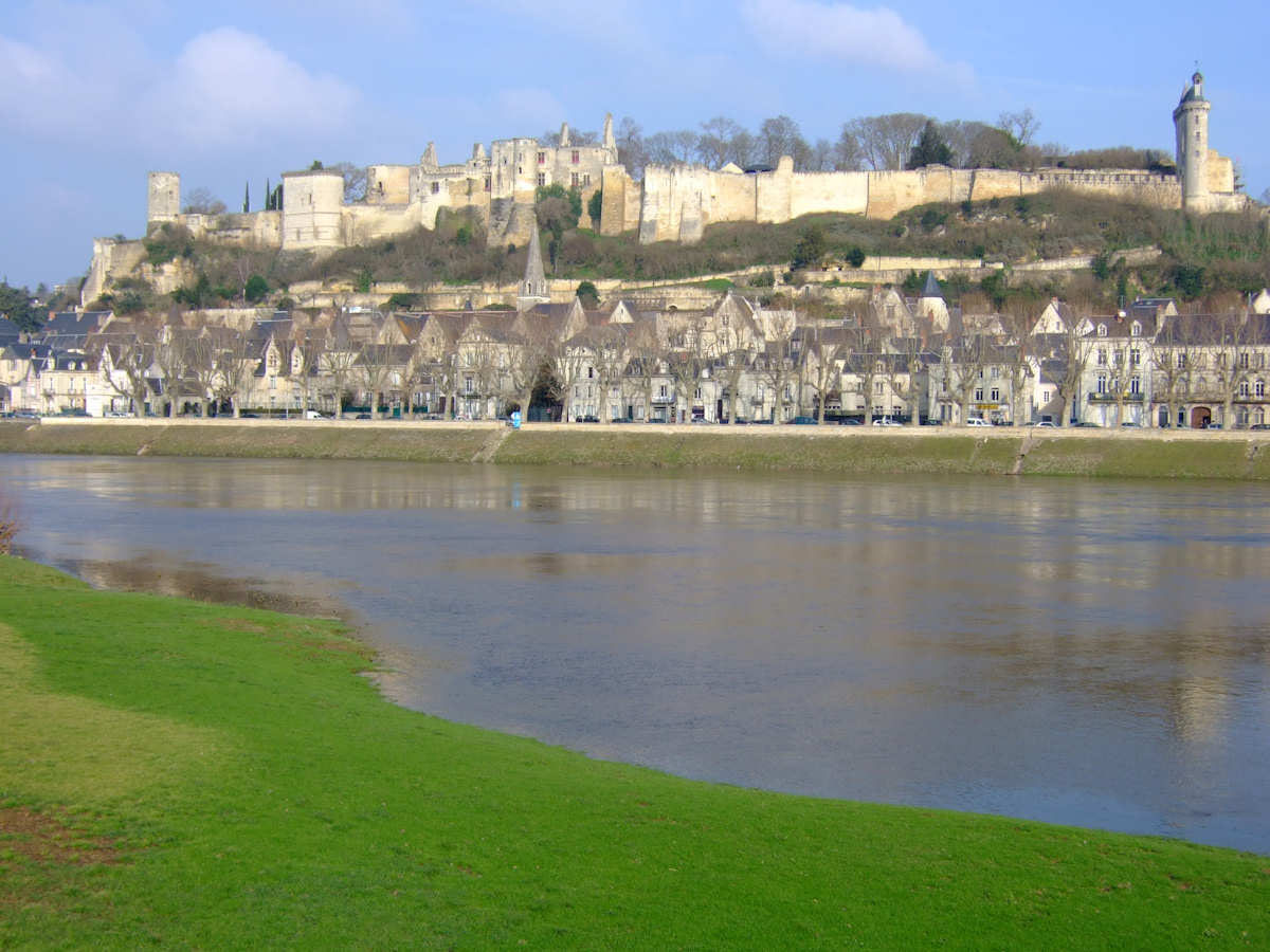 Vu sur la ville de Chinon